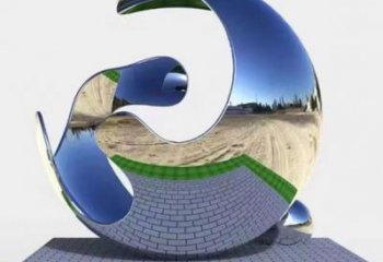 景觀球雕塑制造商，露天雕塑，不銹鋼景觀球雕塑訂做