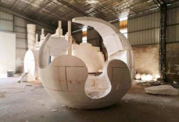 球形雕塑提供，戶外雕塑，不銹鋼球形雕塑生產(chǎn)