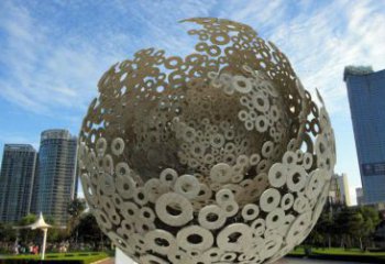現(xiàn)代球形雕塑承接，歐式風(fēng)格，鏤空球形雕塑精選