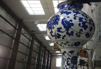 花瓶雕塑供應，城區小品，玻璃鋼花瓶雕塑制造商