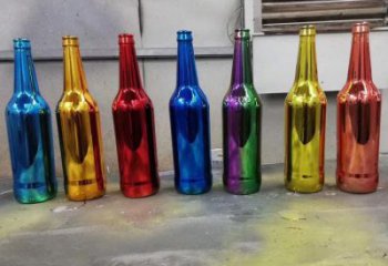 啤酒瓶雕塑供求，村標概念，玻璃鋼啤酒瓶雕塑制作承接