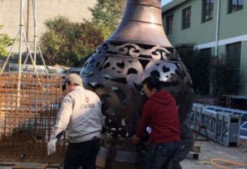 花瓶雕塑供應，仿真雕塑，銅花瓶雕塑素材制造廠家