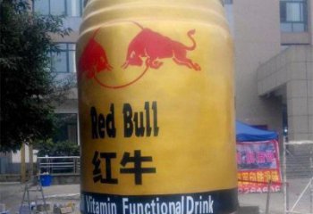 飲料瓶雕塑精選，多彩藝術(shù)，玻璃鋼飲料瓶雕塑生產(chǎn)優(yōu)價(jià)