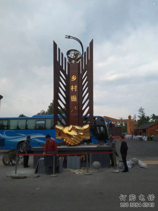 握手雕塑訂做，地標建筑，不銹鋼握手雕塑廠家提供