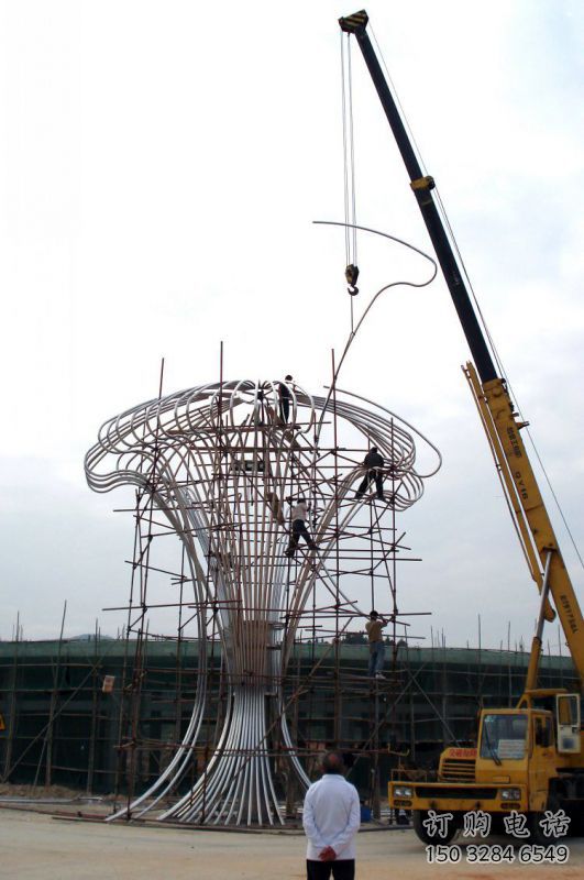 遮陽(yáng)樹雕塑生產(chǎn)，透雕系列，鏤空遮陽(yáng)樹雕塑生產(chǎn)商