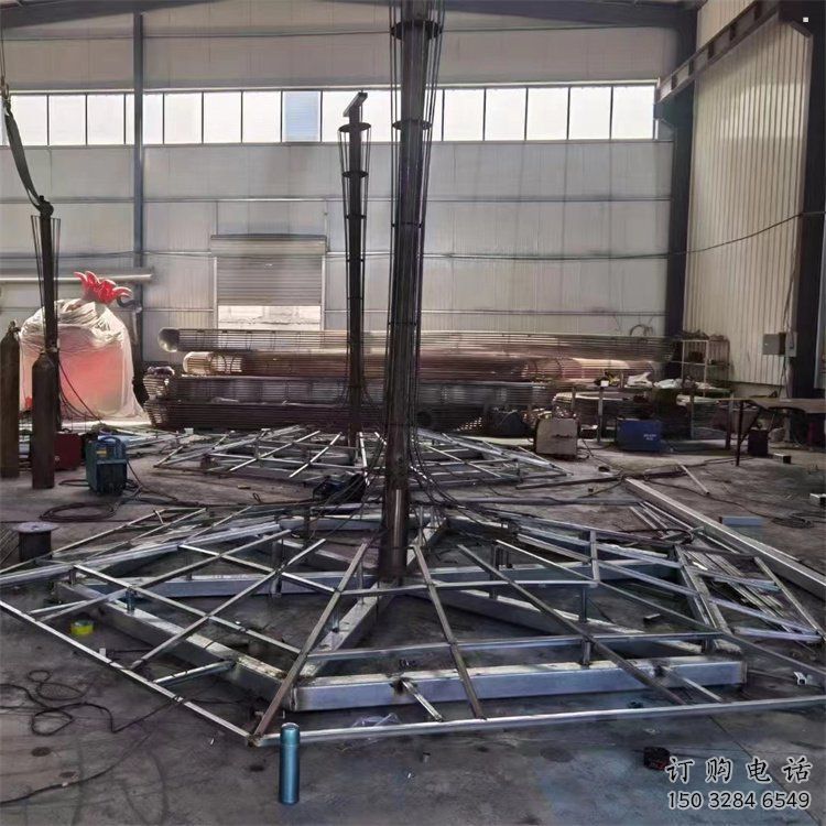 芭蕉葉雕塑選定，拉絲工藝，不銹鋼芭蕉葉雕塑預(yù)定