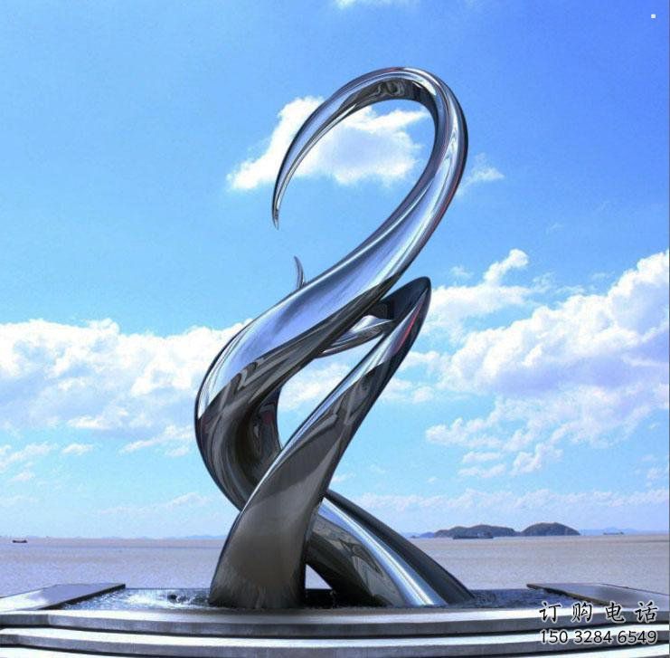 樹芽雕塑精選，廣場系列，不銹鋼樹芽雕塑制作