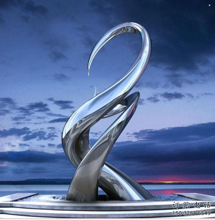 樹芽雕塑制作，街道標識，不銹鋼樹芽雕塑制造商