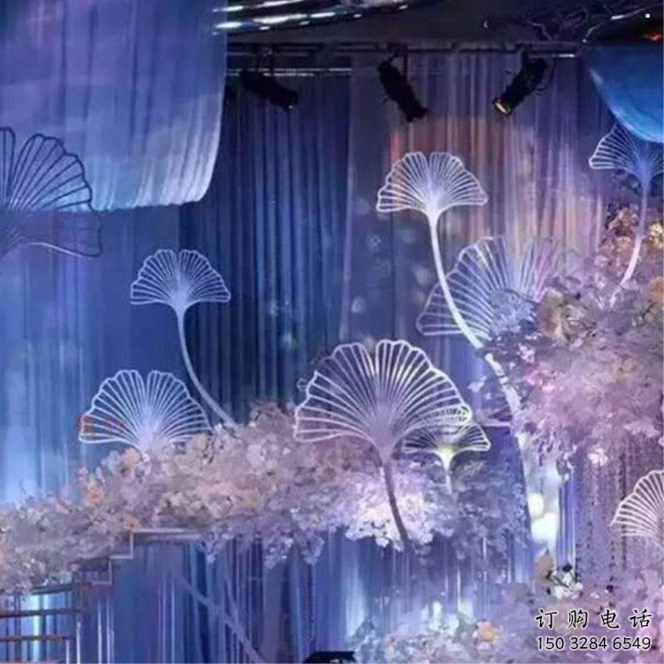 銀杏葉雕塑標準，透雕系列，不銹鋼銀杏葉雕塑精選