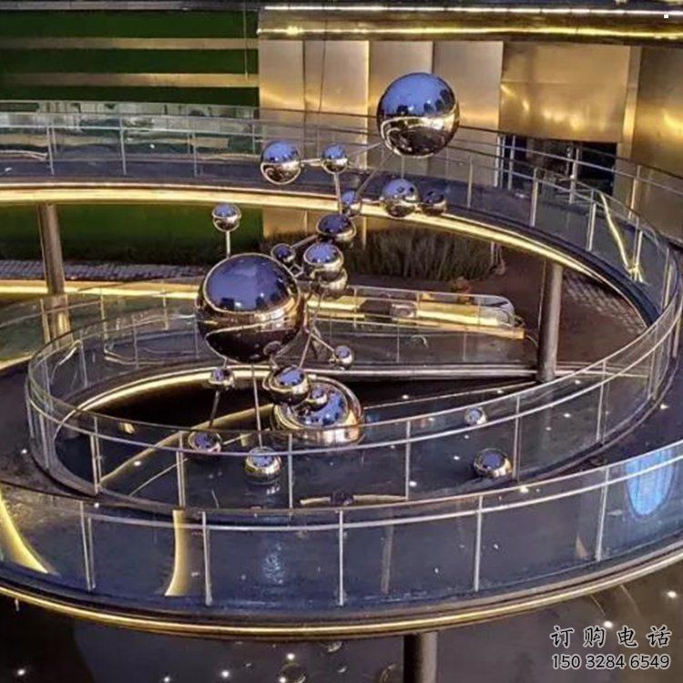 公園景觀雕塑，噴砂發光雕塑，鍛造工藝