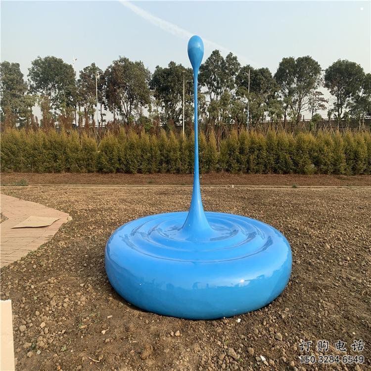 水滴雕塑工廠標準，多彩藝術，景觀烤漆水滴雕塑供應