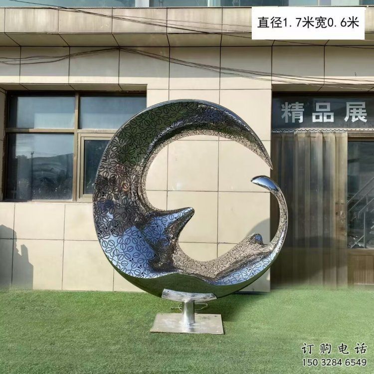 酒店水滴雕塑，鍍金歐式雕塑，仿古擺件