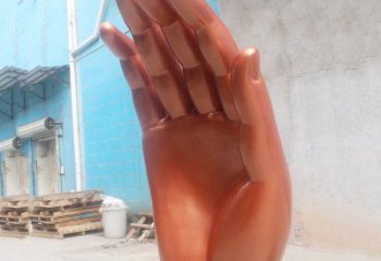 手指雕塑精選，市標雕塑，不銹鋼手指雕塑廠家