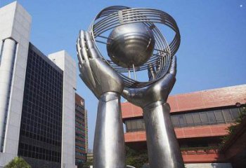 雙手雕塑專供，鍛造工藝，不銹鋼雙手雕塑廠家