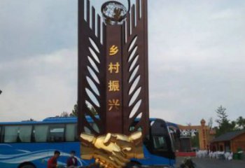 握手雕塑生產(chǎn)商，地標(biāo)擺件，不銹鋼握手雕塑生產(chǎn)