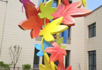 楓葉雕塑服務商，景觀雕塑，烤漆楓葉雕塑選定