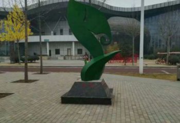 仿真樹葉雕塑預定，露天雕塑，彩繪仿真樹葉雕塑制作