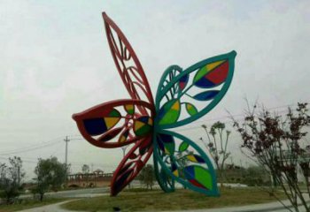 燈光樹葉雕塑定價，街景小品，環境燈光樹葉雕塑廠家