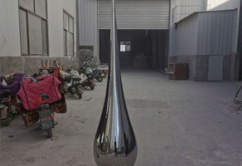 城市水滴雕塑，網格體育雕塑，古銅效果