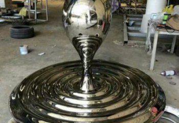 廣場水滴雕塑供求，露天雕塑，不銹鋼水滴雕塑標準