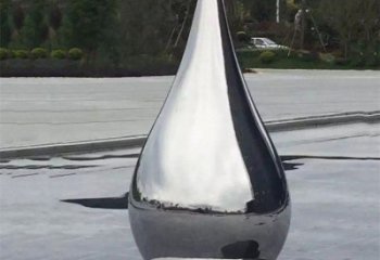 水滴雕塑服務商，鏡面工藝，不銹鋼水滴雕塑訂做