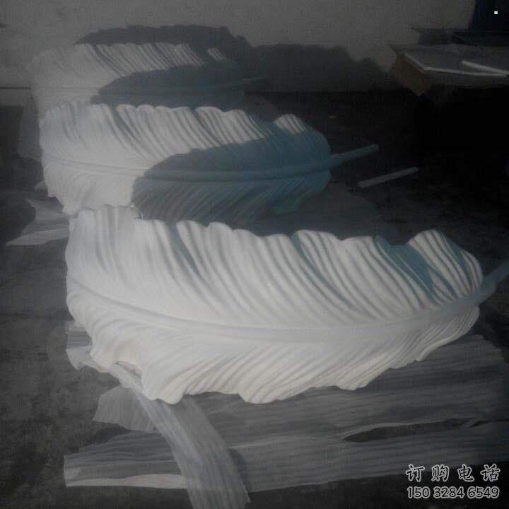 羽毛雕塑指用，景觀雕塑，玻璃鋼羽毛雕塑點(diǎn)擊