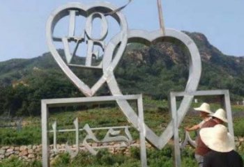 現代love雕塑承接，歐式風格，廣場不銹鋼love雕塑精選