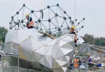 熊貓雕塑制造，街景小品，景觀切面熊貓雕塑優價