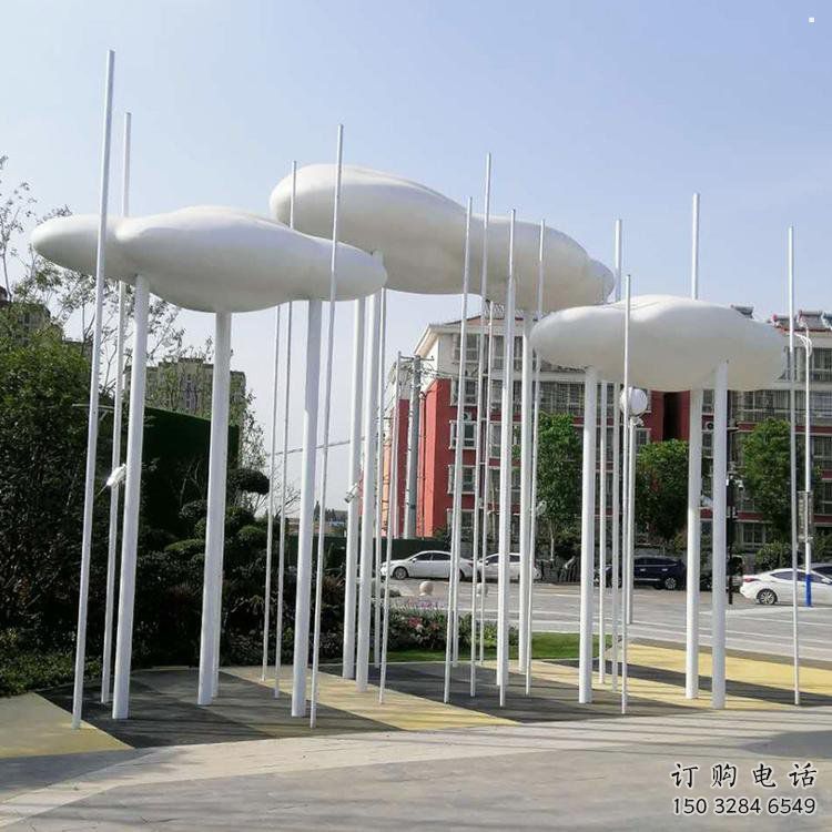 室內云梯雕塑，拉絲景觀雕塑，抽象效果