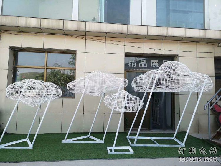 房地產云梯雕塑