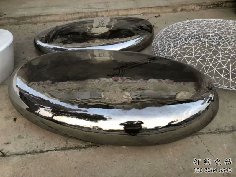 步行街坐凳雕塑，鍛造景觀雕塑，拋光方式