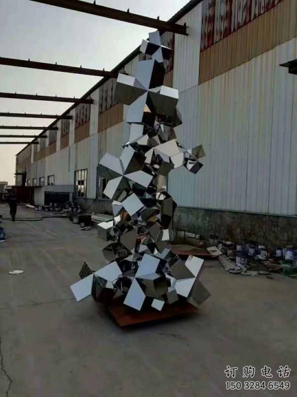 城市景觀石雕塑，網(wǎng)格體育雕塑，古銅效果