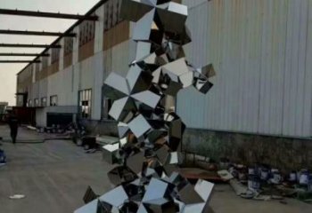 庭院景觀石雕塑，鍍金歐式雕塑，網(wǎng)格形式