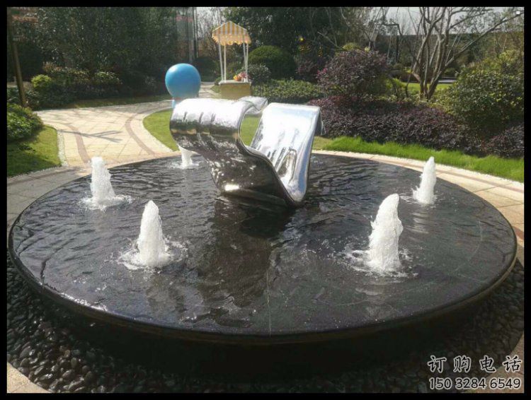 房地產(chǎn)飄帶雕塑