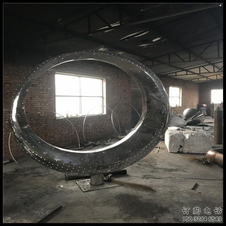 月亮船雕塑標準，彩鋼制作，不銹鋼月亮船雕塑優價