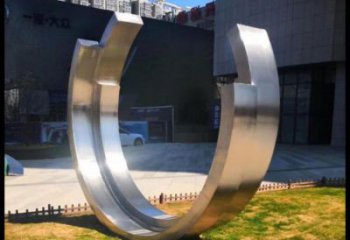 月亮船雕塑供給，中式工藝，不銹鋼月亮船雕塑精品