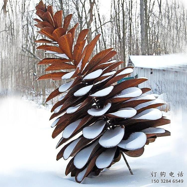 現(xiàn)代花環(huán)雕塑