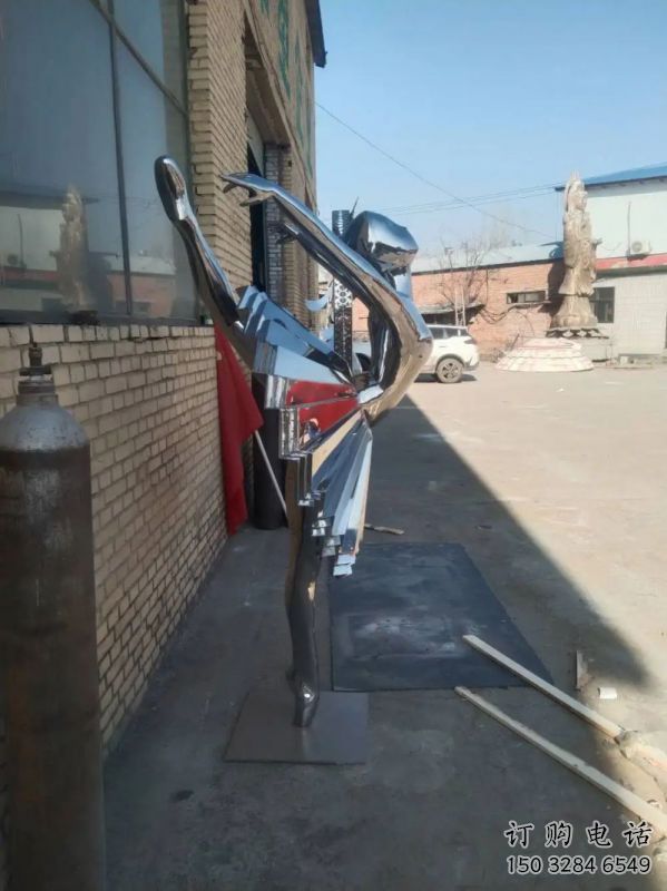 舞者雕塑制造商，小區(qū)擺件，景觀圓環(huán)舞者雕塑制造商