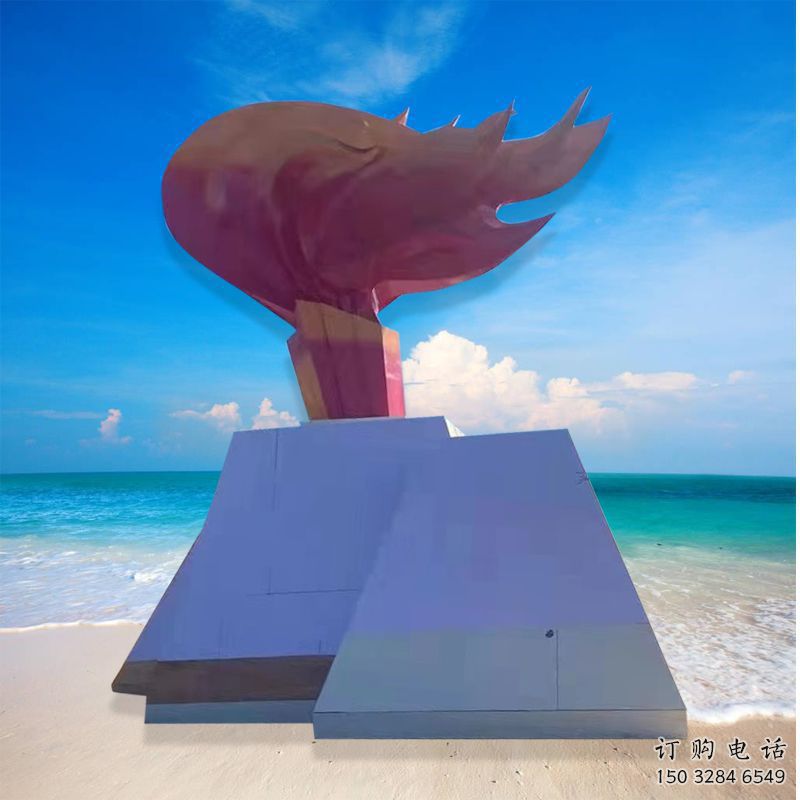 火把雕塑精選，歐式風格，門口不銹鋼火把雕塑選定