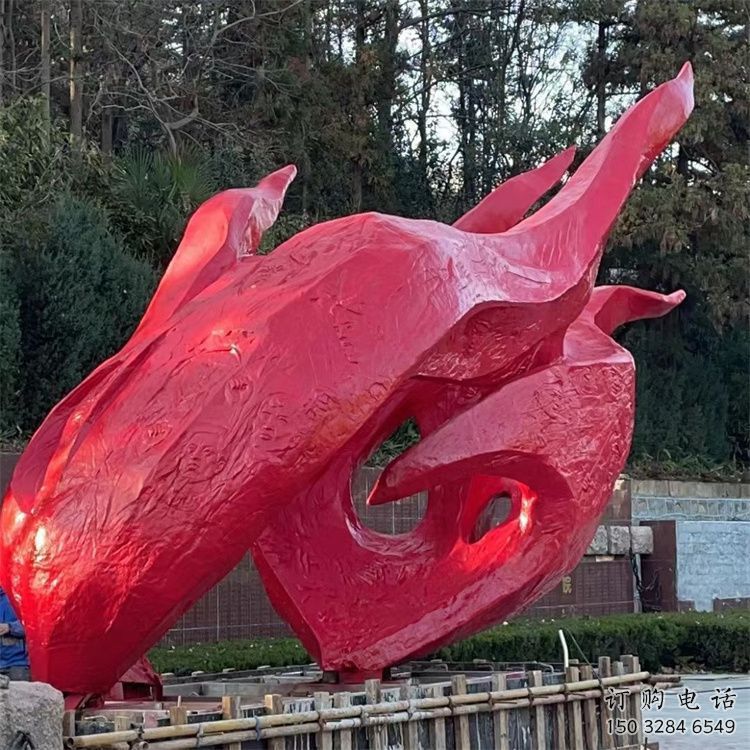 火焰雕塑優選，多彩藝術，不銹鋼火焰雕塑選用