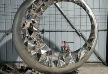 不銹鋼圓環(huán)雕塑生產(chǎn)制作