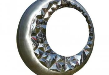 圓圈雕塑批發，鍛造工藝，不銹鋼圓圈雕塑廠家承接