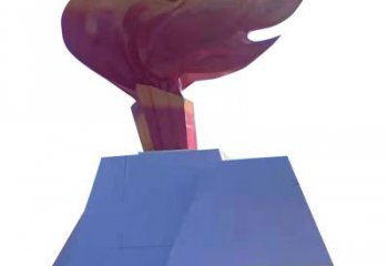 火把雕塑批發(fā)，標(biāo)識(shí)雕塑，地產(chǎn)不銹鋼火把雕塑優(yōu)選