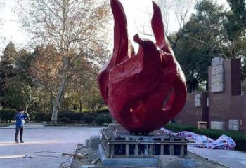 火焰雕塑供需，透雕系列，不銹鋼火焰雕塑制造商