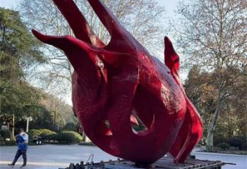 火焰雕塑觀賞型，街景小品，不銹鋼火焰雕塑常用