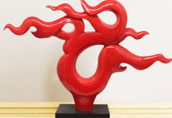 農村火焰雕塑