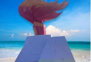 商業(yè)街火焰雕塑