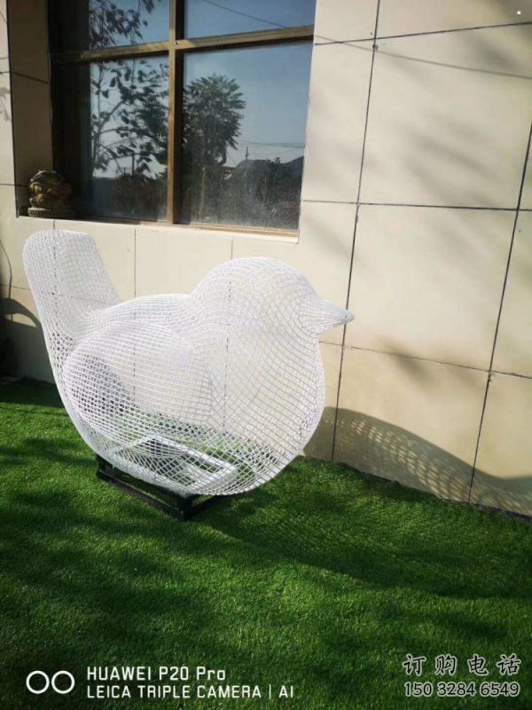 鏤空鳥雕塑供需，透雕系列，鐵藝小鳥雕塑制造商