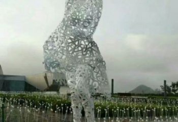 鏤空人物雕塑供需，透雕制作，大型鐵藝人物雕塑公司