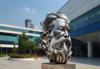 白鋼西方人雕塑提供，歐式藝術，中式鏡面人頭像雕塑通用